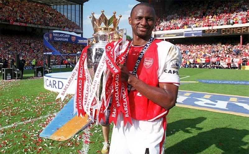 Patrick Vieira - Đội trưởng huyền thoại của Arsenal